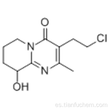 4H-pirido [1,2-a] pirimidin-4-ona, 3- (2-cloroetil) -6,7,8,9-tetrahidro-9-hidroxi-2-metil-CAS 130049-82-0